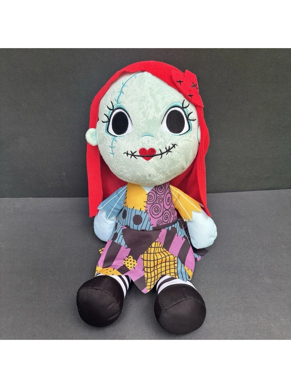 Disney Tim Burton's The Nightmare Before Christmas Holiday Sally Plush Doll 17”
